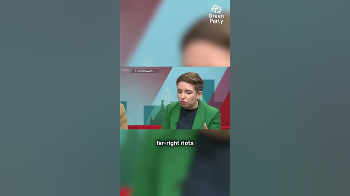 📺 "The far-right riots we saw were organised political violence."
