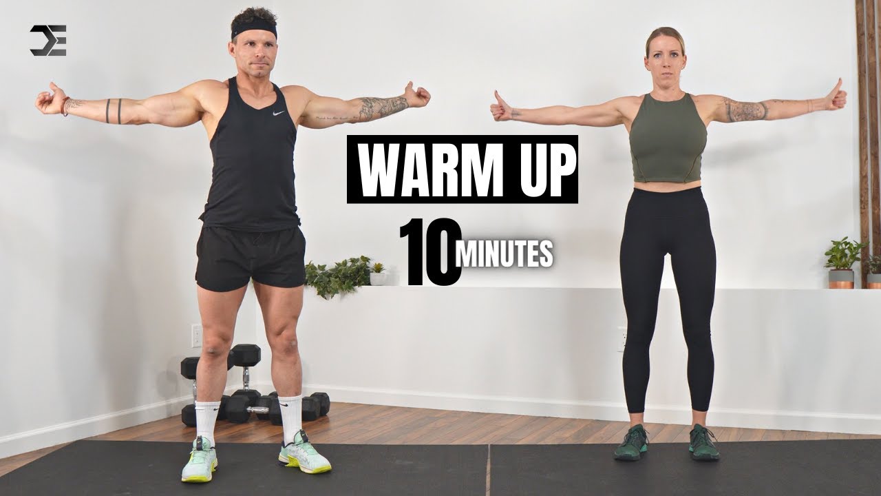 WARM UP BEFORE WORKING OUT (Full Body Routine) YouTube
