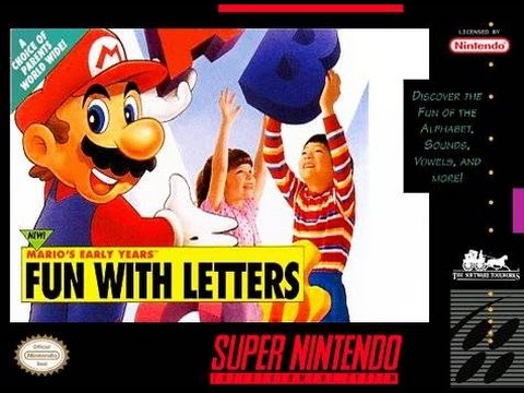 Mario's Early Years: Fun with Letters Video Walkthrough