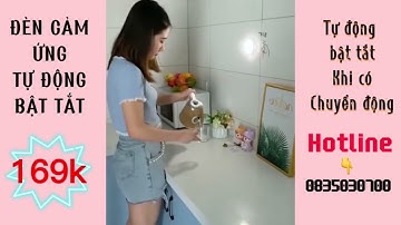 Đèn Led Cảm Biến Ánh Sáng, Bật Tắt Tự Động. Dùng Chiếu Sáng, Trang Trí Trong Nhà