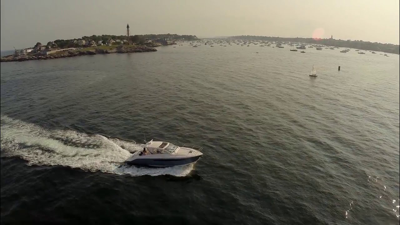 Drone over Marblehead Harbor