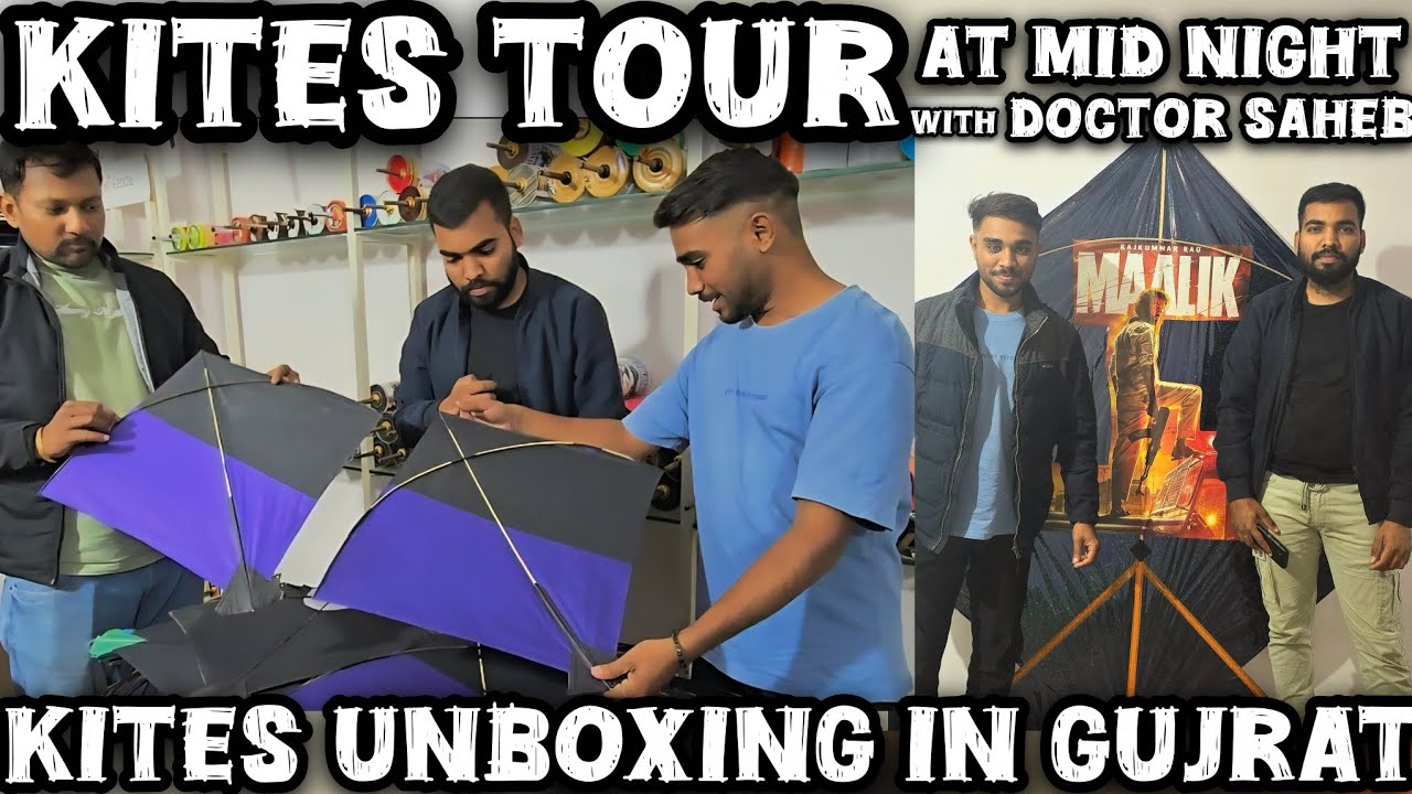 First Time Kites Unboxing | Kites Explor in Gujrat |  Marvel Kite House | Ahmedabad 