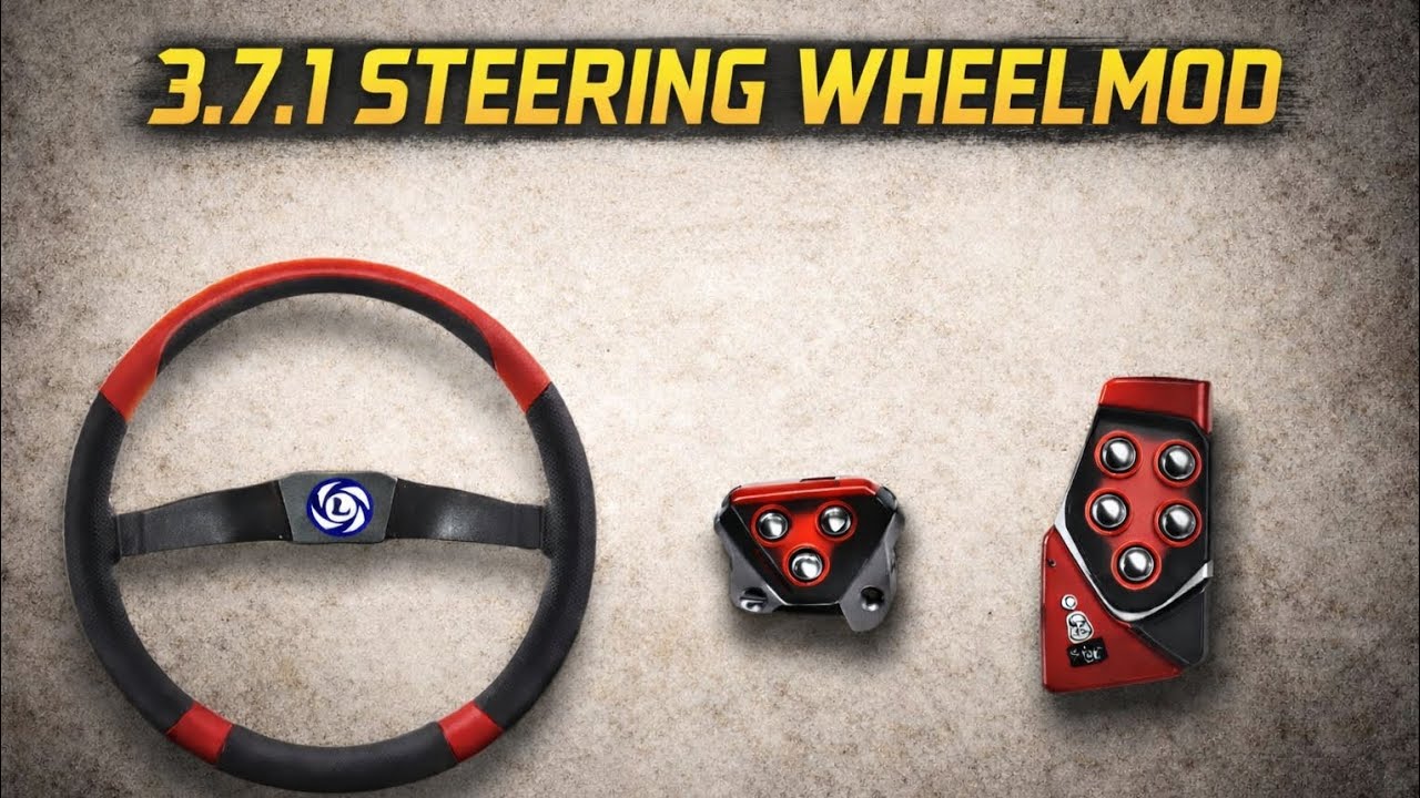 Steering Wheel Mod (Bus Simulator Indonesia 3.7.1)