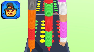 Stacky Color ​- All Levels Gameplay Android,ios (Levels 1-3)