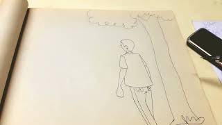 A Simple Indian Village Drawing Process For Beginners No 1