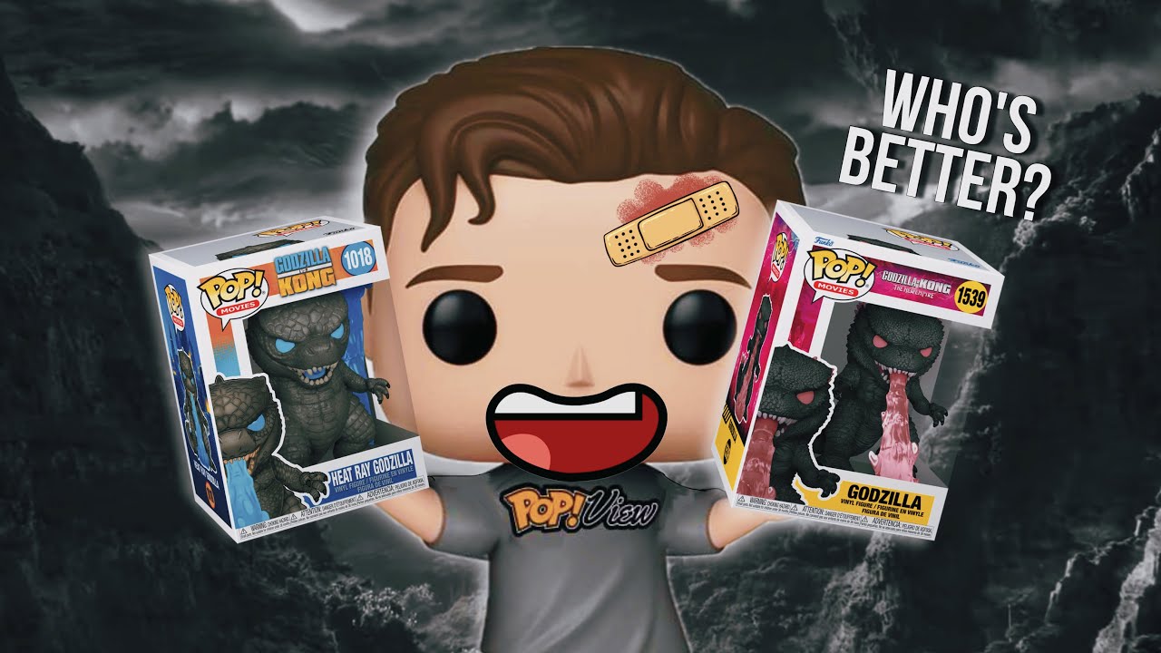GODZILLA (GXK) and GODZILLA (GVK) Funko Pop Comparison | PopView