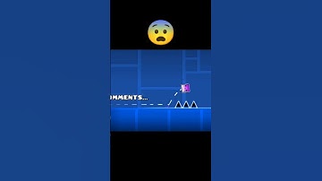 Geometry dash meme 😨 Creepy comments #geometrydash #shorts