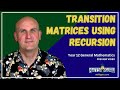 Transition matrices using recursion PREVIEW | Year 12 General Maths | MaffsGuru.com