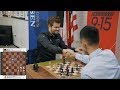 WOW - WHAT A GAME!!! Magnus Carlsen Vs Ding Liren || Blitz Chess 2019