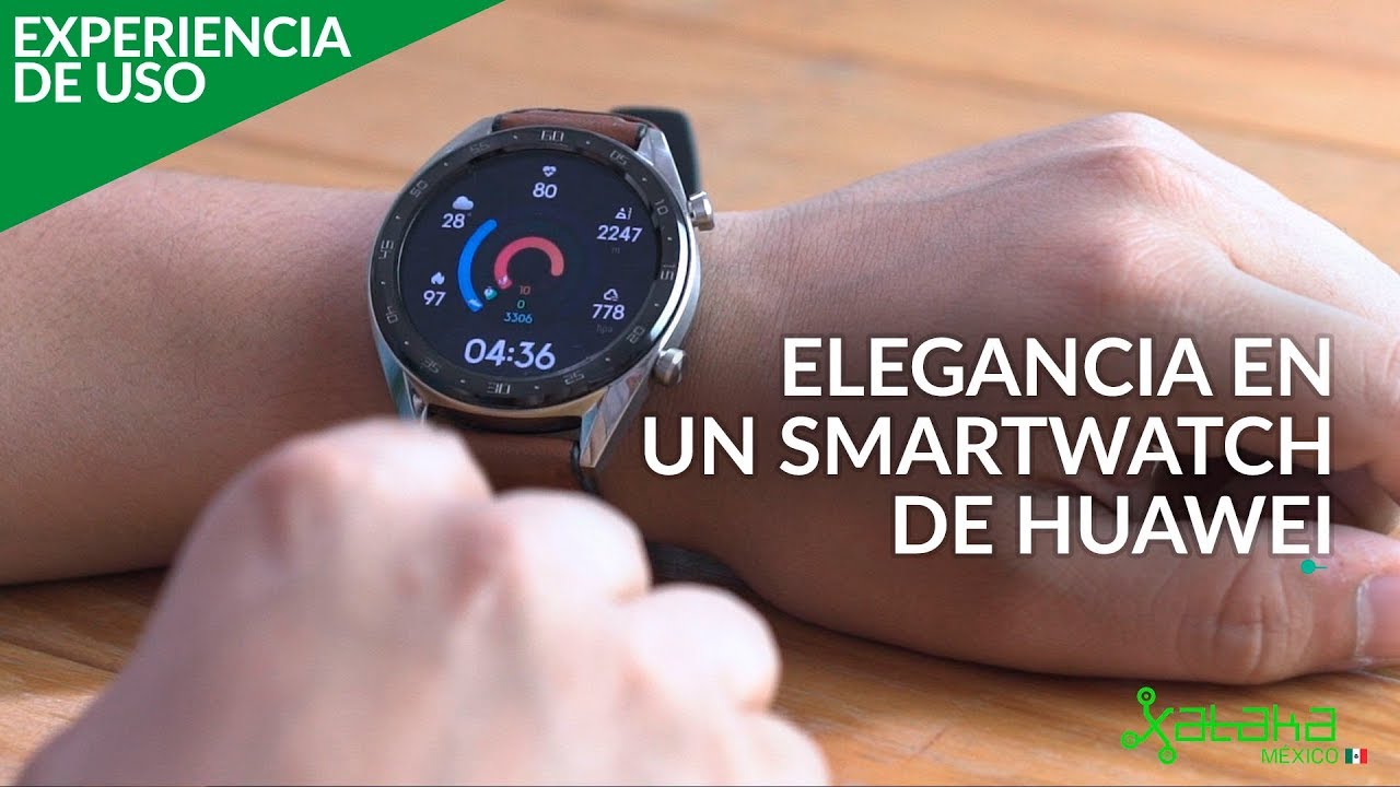 Huawei Watch GT, EXPERIENCIA DE USO: Para los deportistas que también  buscan estilo - YouTube