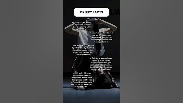 Creepy facts I bet you didn’t know 😳