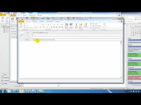 Microsoft Office Outlook 2010: How to use Tasks