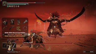 Battle With Starscourge Radahn Get Armor Starscourge Great Sword and LION Greatbow