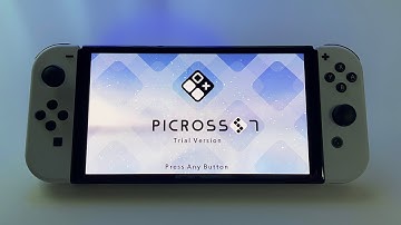 PICROSS S7 - Review | Switch OLED handheld gameplay