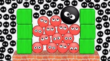 Hide Ball: brain teaser games - Satisfying Asmr Gameplay Walkthrough Android iOS