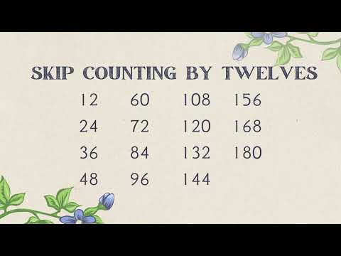 CC Cycle 2 Week 6 Math | Multiplying and Skip Counting by Twelves