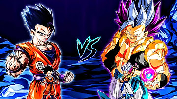 Mystic Gohan TP OP (New) VS Gogeta Ultra Ego Instinct OP in Jump Force Mugen
