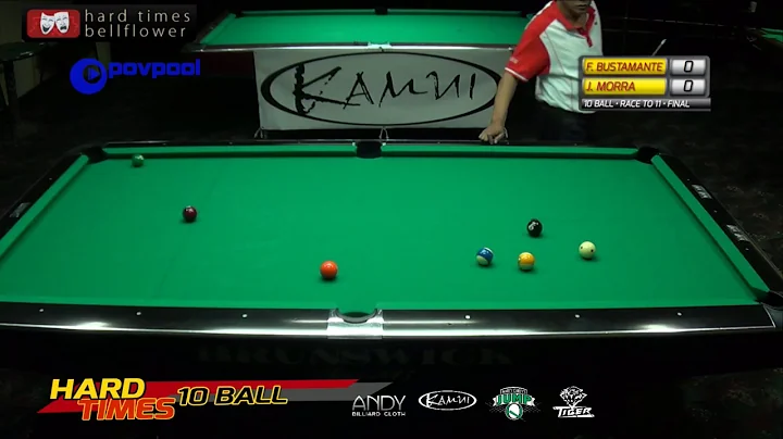 #17 FINAL MATCH 'FULL'  John MORRA vs Francisco BUSTAMANTE  2016 Hard Times 10-Ball