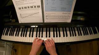 Adult Piano Adventures Book 2, Page 8, Notes on the Grand Staff