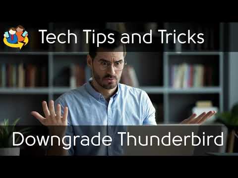 How to Downgrade Thunderbird 115 to 102