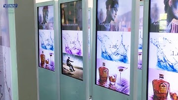 PT430K-1  43 Inch Floor Standing Advertising Display Digital Signage Kiosk