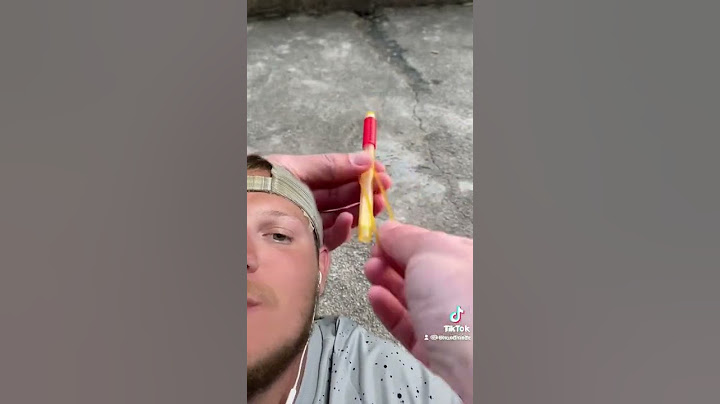 Comment faire une sarbacane