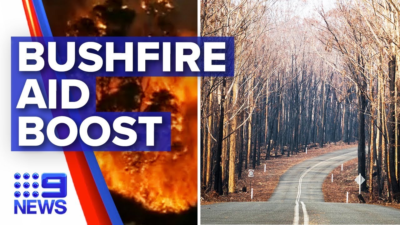 Red Cross doubles aid for bushfire victims | Nine News Australia - YouTube