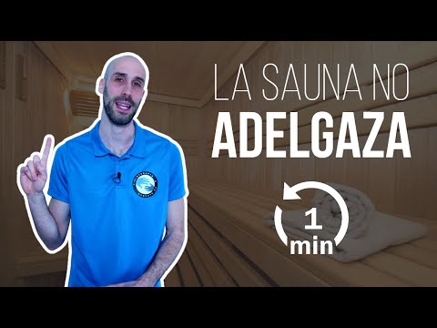 Vídeo: Pots cremar calories en una sauna?