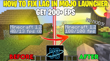 🤯 How To Get 250+ FPS in Mojo Launcher | Fix Lag & Boost Fps in Mojolauncher (Secret Settings) 🤫