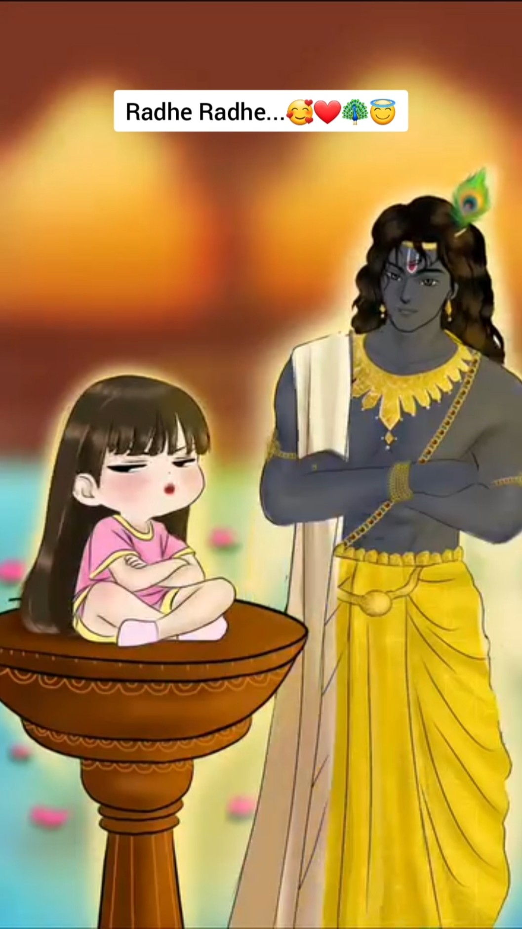 jay shri krishna - ShareChat