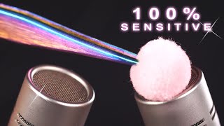 [ASMR] 100% Sensitive 😴 Close Up Ear Cleaning for Deep Sleep (No Talking)
