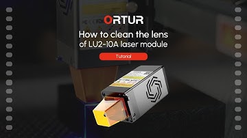 How to clean the lens of LU2-10A laser module