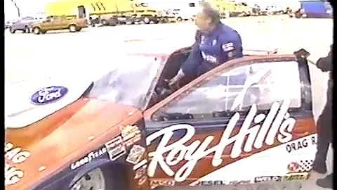 Dave McClelland races the Pro Stock Superbowl