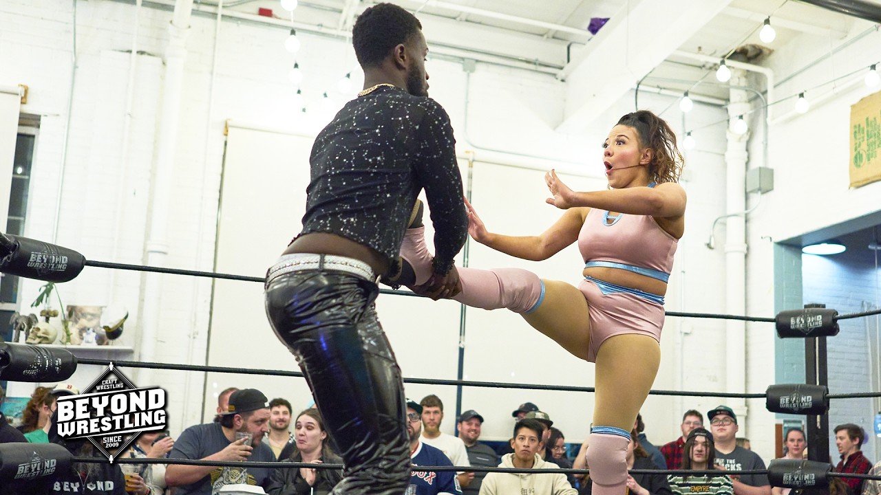 [Free Match] Paris Van Dale vs. Armani Kayos | Beyond Wrestling 5/11/24 (Intergender Mixed WWE AEW)