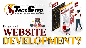 Lecture 1| Basics Of  Web Development | Website Development 2023 | TechStep Sahiwal