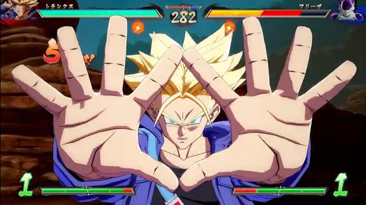 DBFZ】トランクスVSフリーザ ベジータ実況【草尾毅、中尾隆聖、堀川