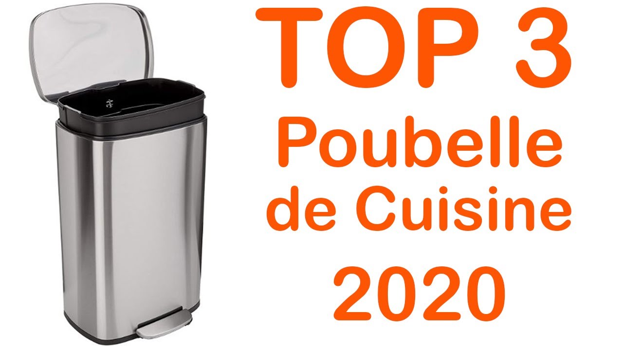 TOP 3 : Meilleure Poubelle de Cuisine à Pédale 2020 