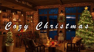 Cozy Christmas Ambience with Christmas Relaxing Music for Relaxing, Studying, Working