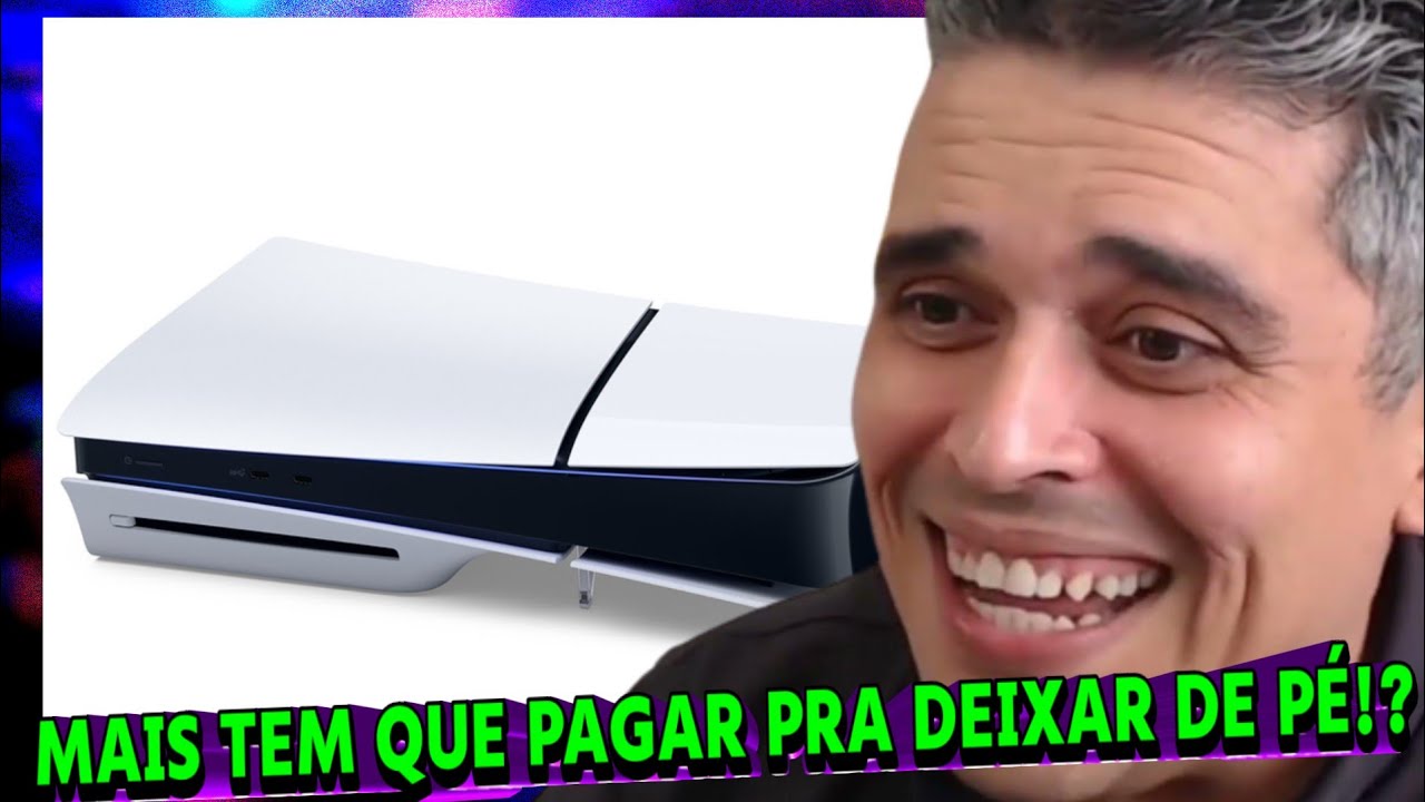 O NOVO MODELO do PLAYSTATION 5 É MARMELADA??? #FGN 