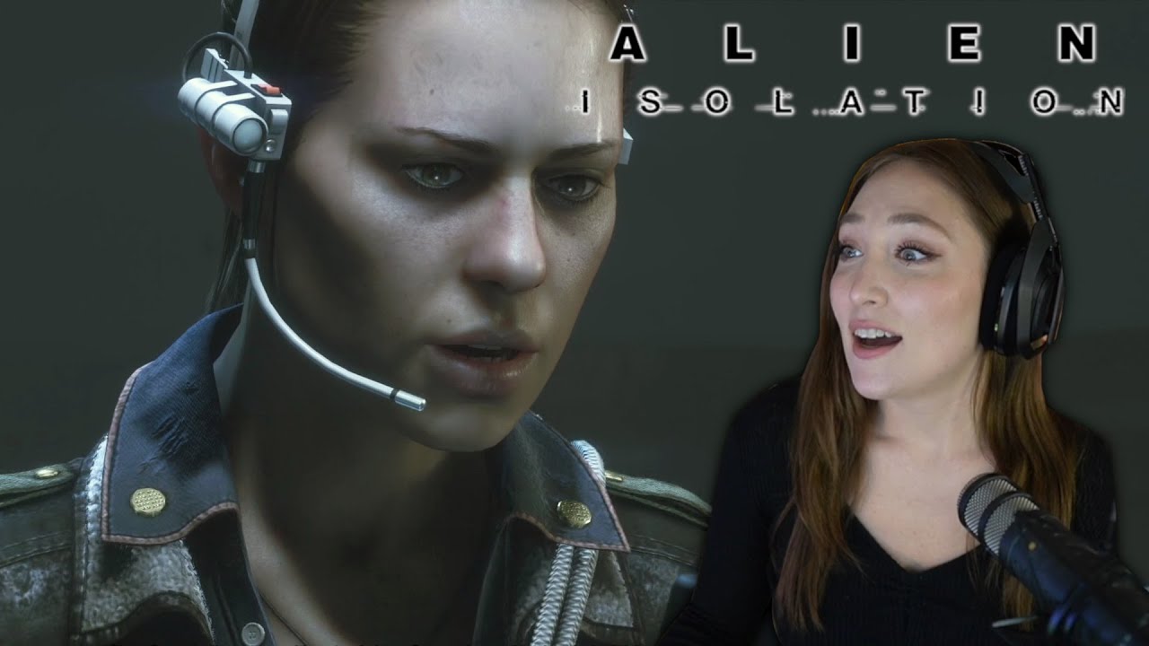 Julia Plays Alien: Isolation [Part 2 Hard Difficulty Playthrough]