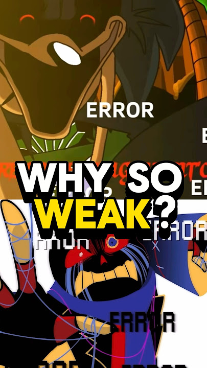 WHY Error Was So WEAK Against Lord X!🤯 #undertale #sans #lordx #sonicexe #underverse #sansau #ccart