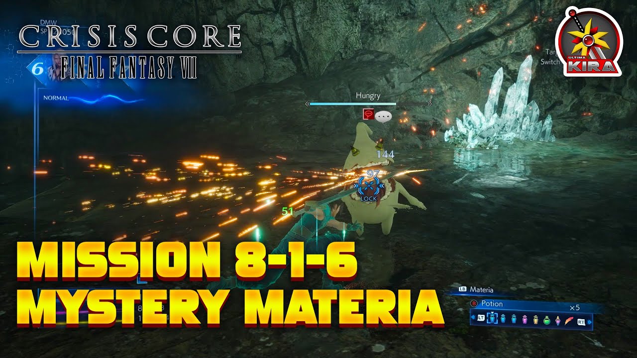 MISSION 8-1-6: MYSTERY MATERIA - CRISIS CORE: FINAL FANTASY VII