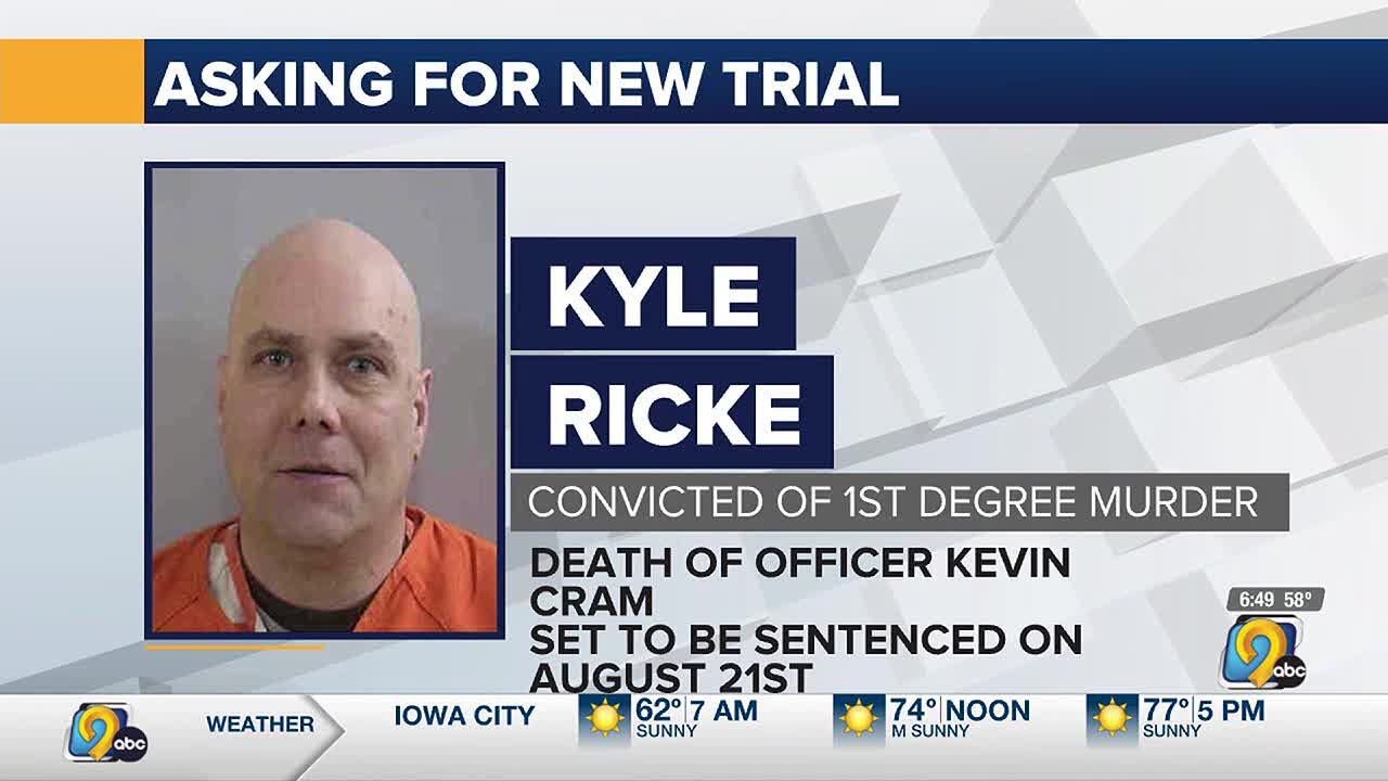 Man convicted of killing Algona police officer asks for new trial - YouTube