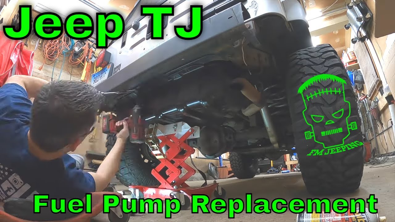 Replacing a Jeep Wrangler TJ Fuel Pump. - YouTube