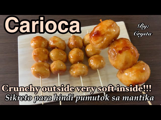 Carioca/ easy soft and chewy carioca/ sikreto para hindi pumutok habang piniprito class=