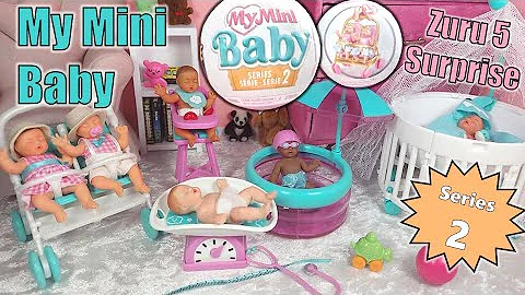 Zuru My Mini Baby SERIES 2 - Opening one of each type