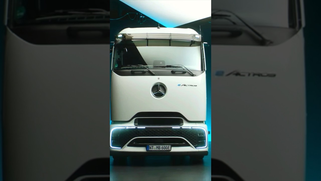 Mercedes eActros Production in Germany, electric truck factory