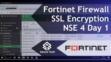 NSE 4  - Day 1 | Fortinet/Fortigate Firewall - SSL Inspection | Eduva Tech