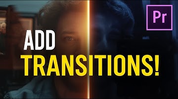 How to Add Transitions Between Clips in Premiere Pro  | Beginner Tutorial