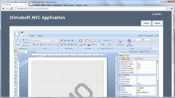 Connecting Bussines Objects in Reports.Web for MVC - [Shot on version 2013.1]